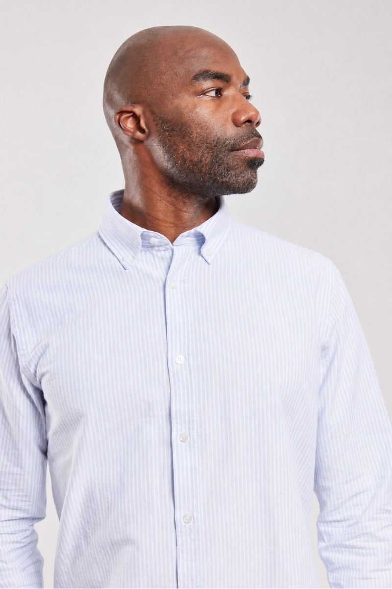 armor-lux-chemise-coupe-droite-h-ritage-homme-coton-oxford image 2