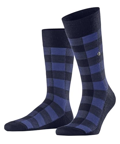 burlington-buffalo-check-chaussettes-homme-bleu-royal-6879-40-46 image 7