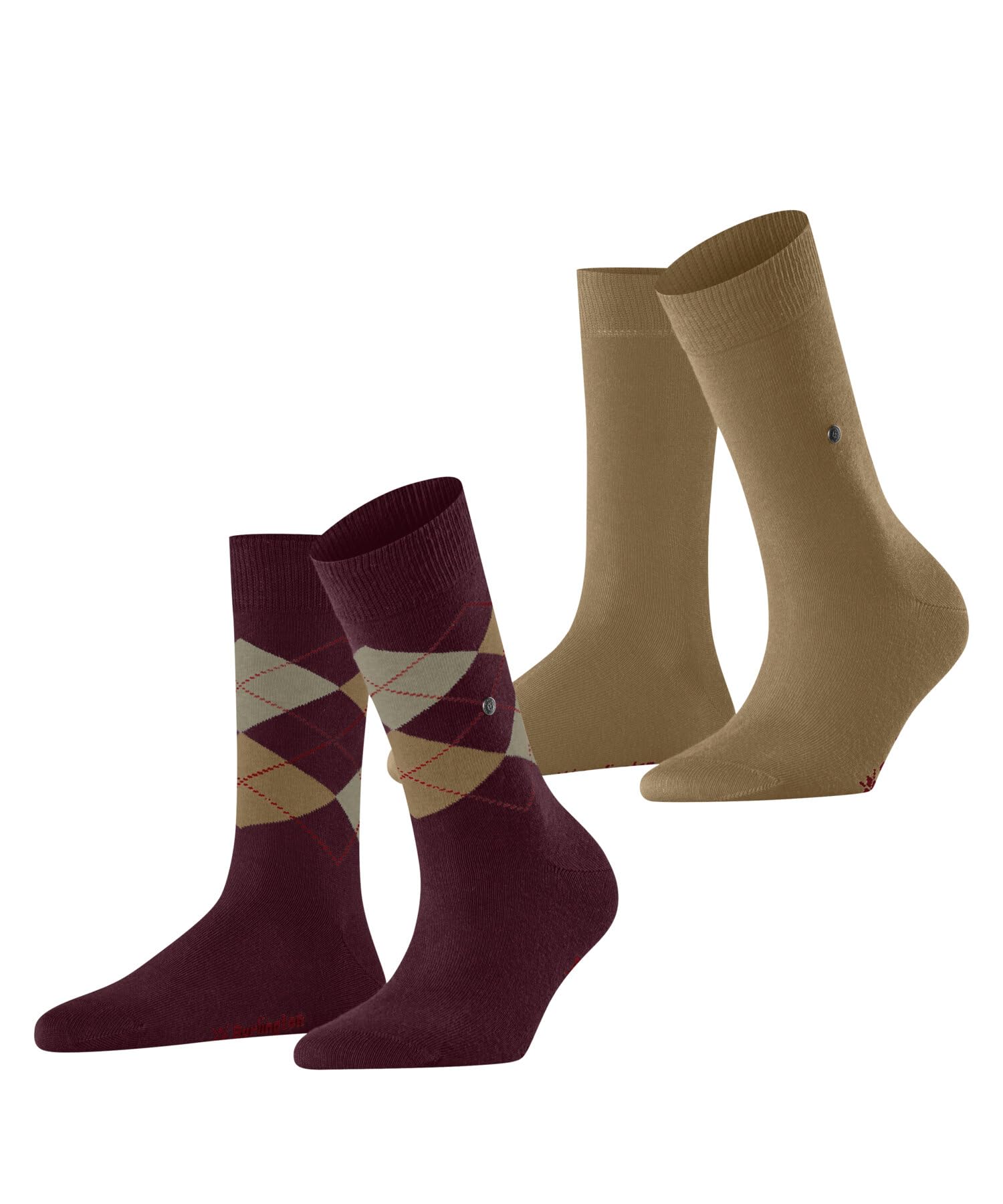 burlington-everyday-mix-2-pack-chaussettes-femme-coton-respirant image 7