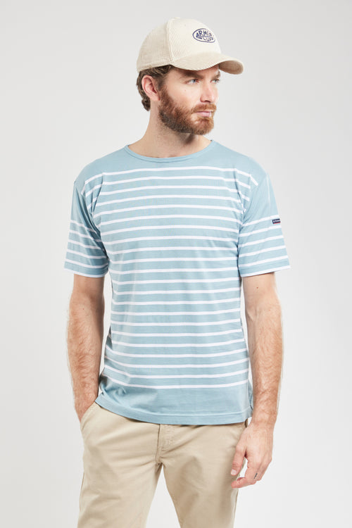armor-lux-marini-re-homme-manches-courtes-coton-l-ger-2 image 2