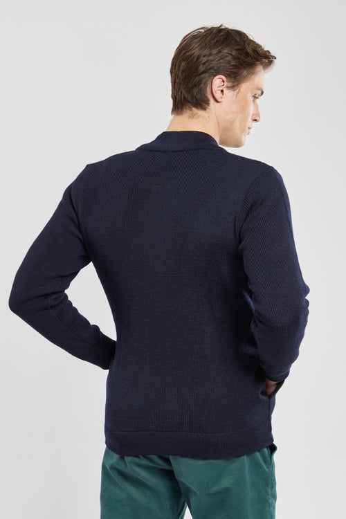 armor-lux-gilet-cardigan-full-zip-homme-100-laine-col-montant image 6