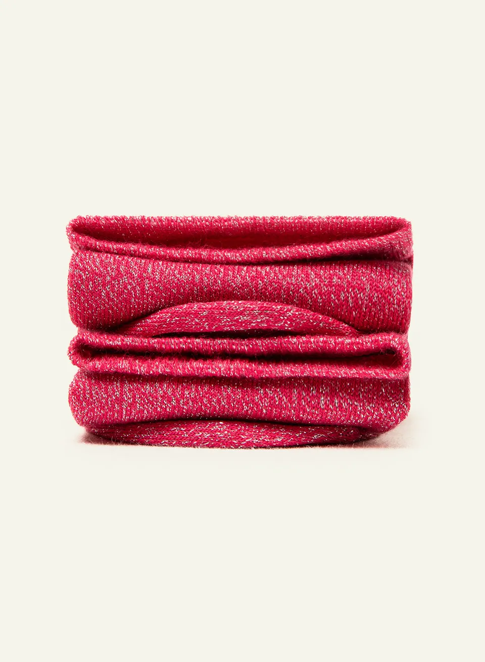 archiduchesse-chaussettes-courtes-paillet-e-fuchsia-lurex image 1