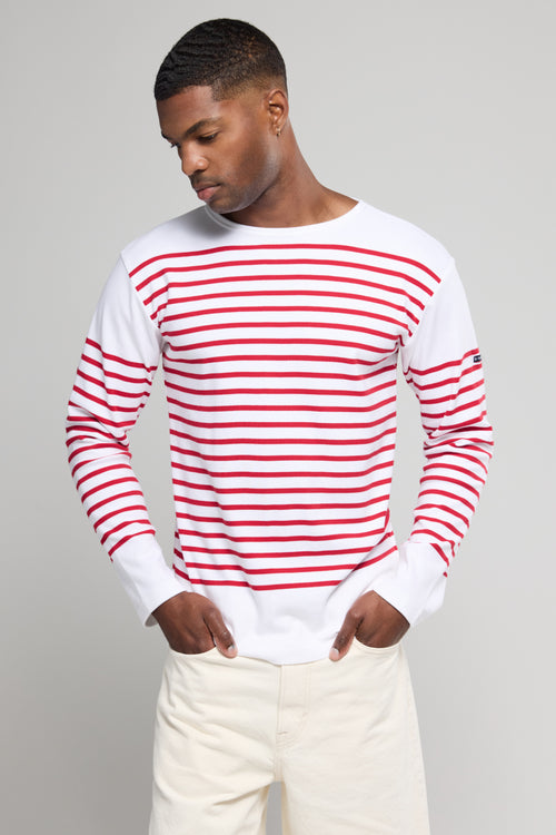 armor-lux-amiral-marini-re-homme-coton-pais-col-bateau-3 image 2