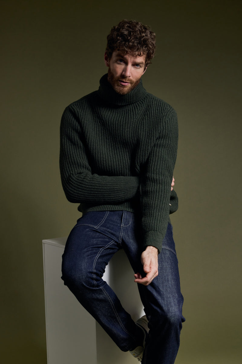 armor-lux-pull-col-montant-h-ritage-homme-laine-c-te-perl-e image 3