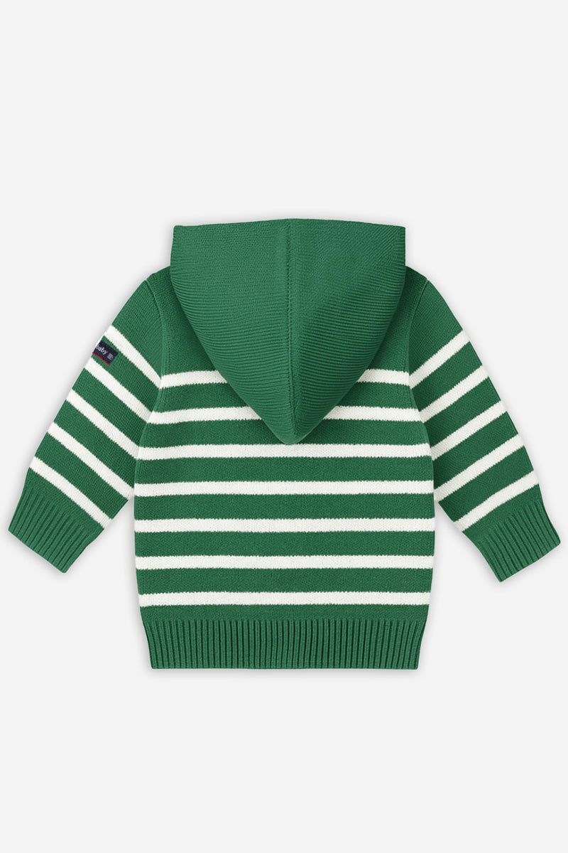 armor-lux-cardigan-capuche-baby-coton-et-laine-m-rinos image 2