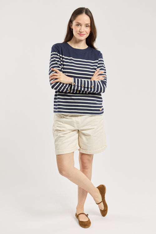 armor-lux-marini-re-heritage-femme-haut-ray-coton-et-laine image 4