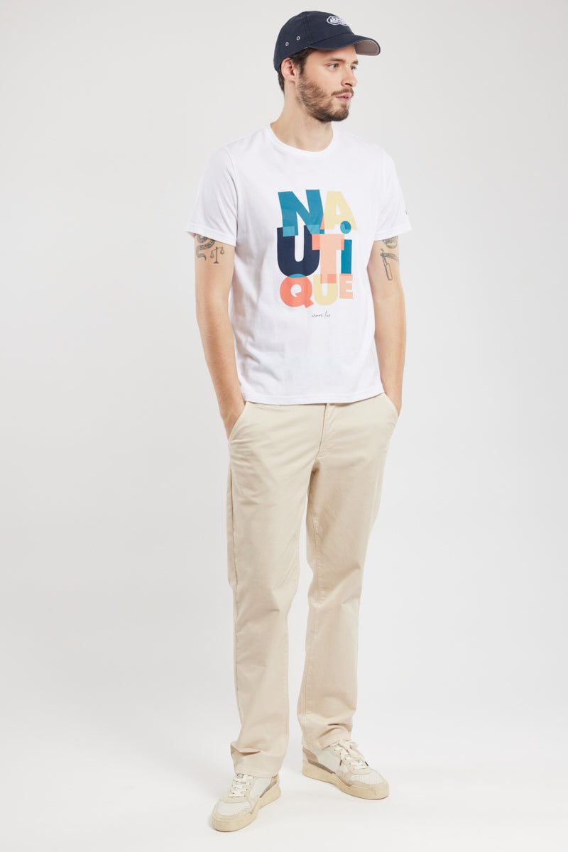 armor-lux-t-shirt-nautique-homme-coton-l-ger-ajust image 3