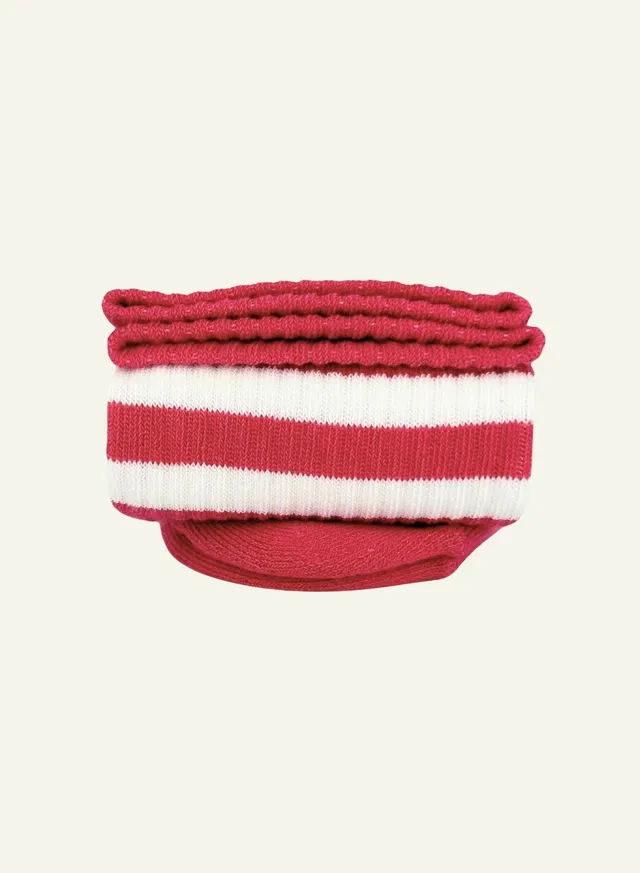 archiduchesse-rose-ken-chaussettes-bouclette-rose-vif image 1