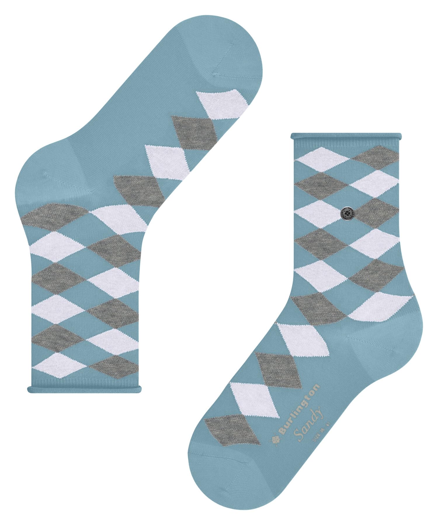 burlington-sandy-chaussettes-femme-coton-fantaisie-bleu-key-largo-6852-36-41 image 5