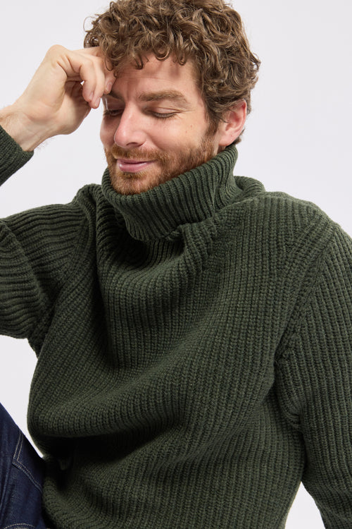 armor-lux-h-ritage-pull-col-montant-laine-80-laine image 2