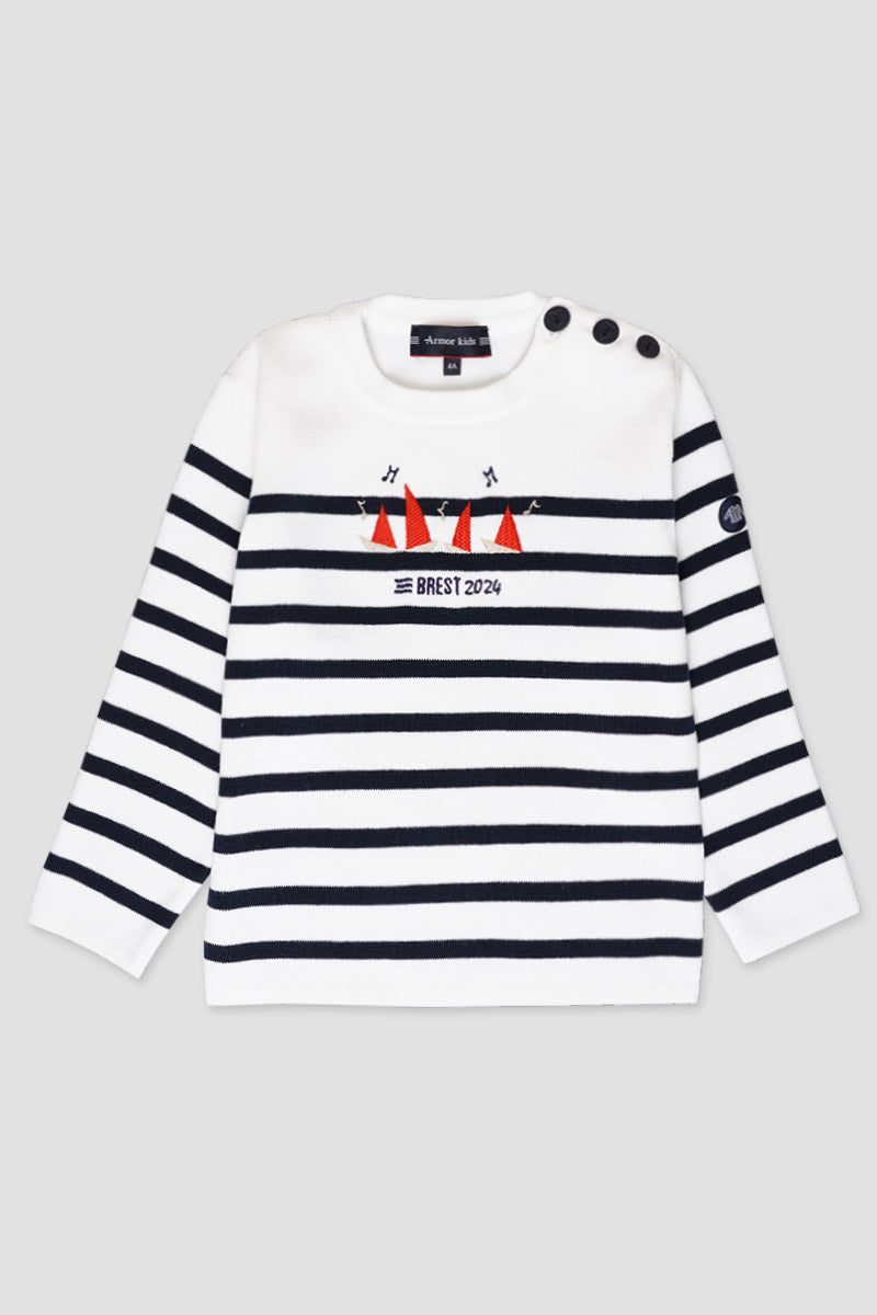 armor-lux-pull-marin-brod-kids-brest-2024-coton-enfant image 1
