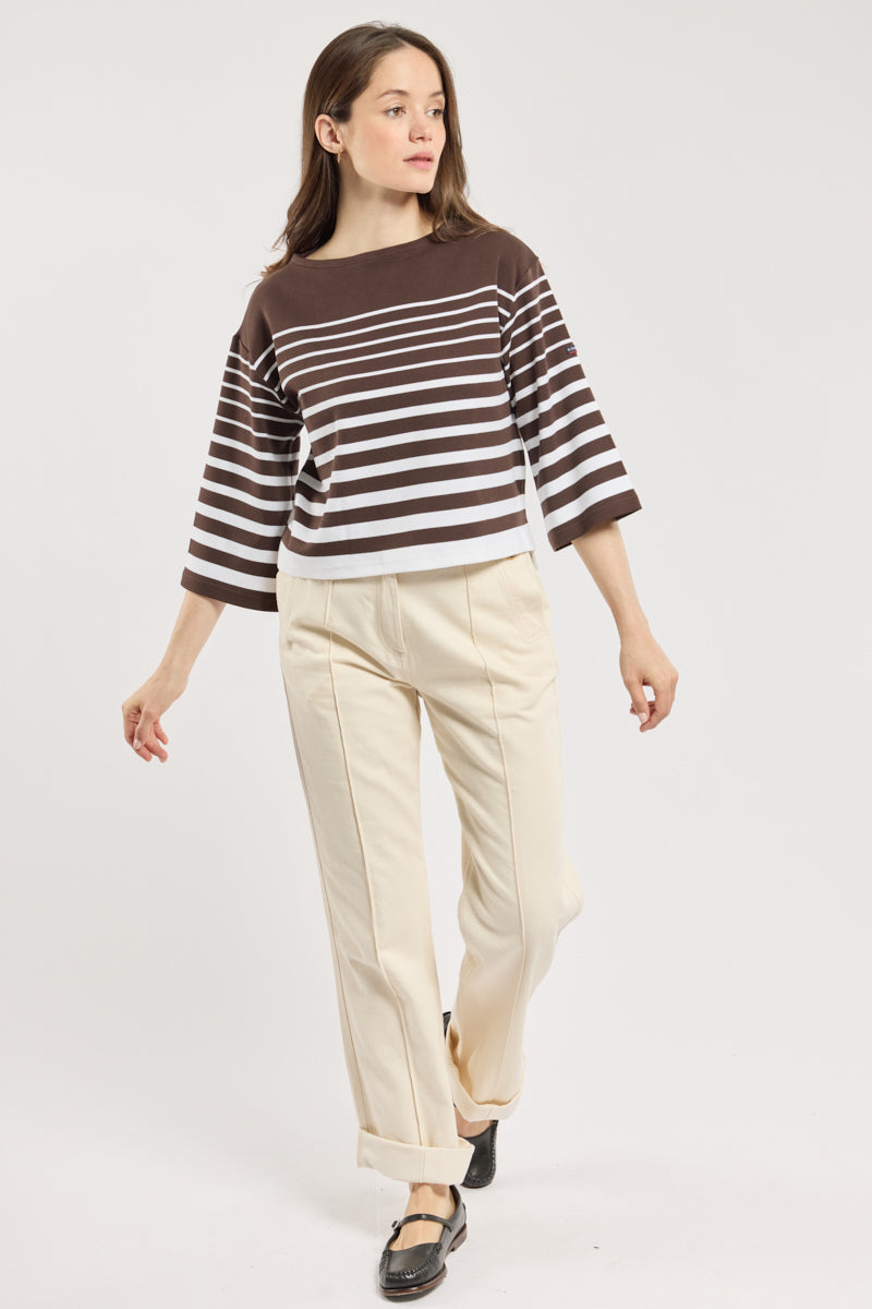 armor-lux-marini-re-manches-3-4-coton-pais image 3