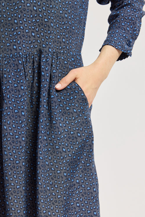 armor-lux-h-ritage-robe-l-opard-femme-cupro-manches-longues image 6