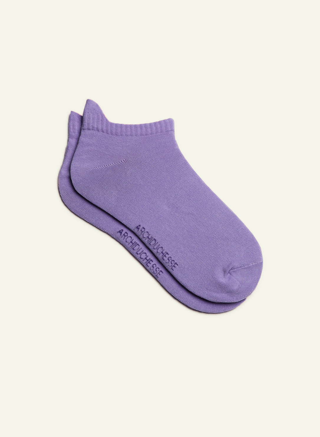 archiduchesse-socquette-violet-violette-socquettes-basses-coton image 2