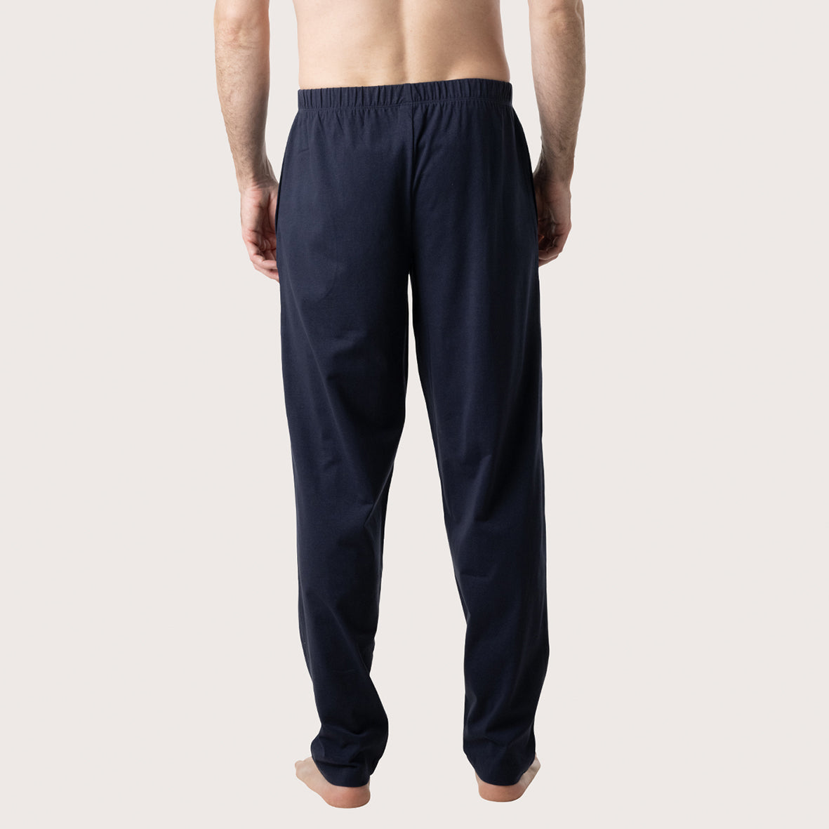 eminence-casual-pyjama-long-homme-jersey-coton-bordeaux-marine image 6