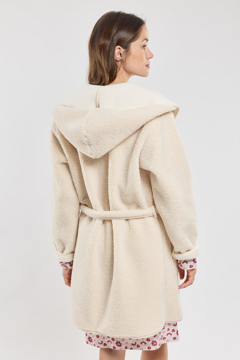 armor-lux-robe-de-chambre-bouclette-capuche image 3