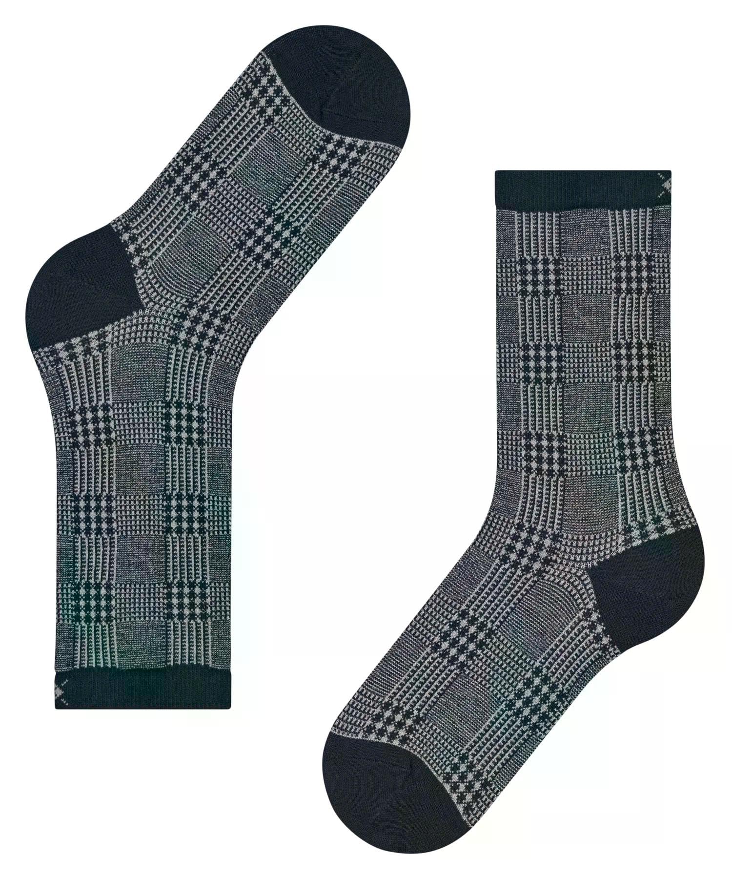 burlington-glitter-check-chaussettes-femme-coton-viscose image 5