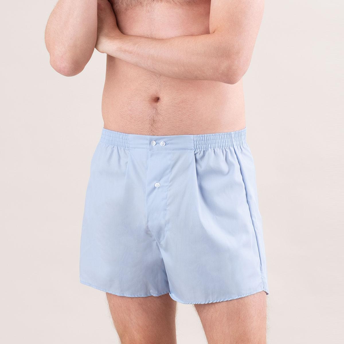 eminence-cale-on-flottant-homme-popeline-100-coton-ciel image 2