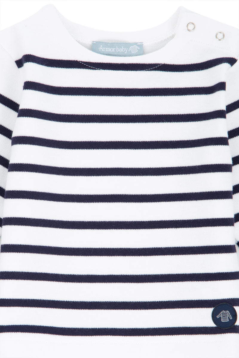armor-lux-marini-re-amiral-b-b-coton-pais image 2