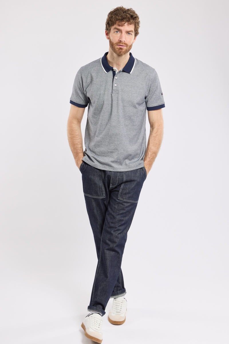 armor-lux-polo-fines-rayures-homme-coton-l-ger image 3