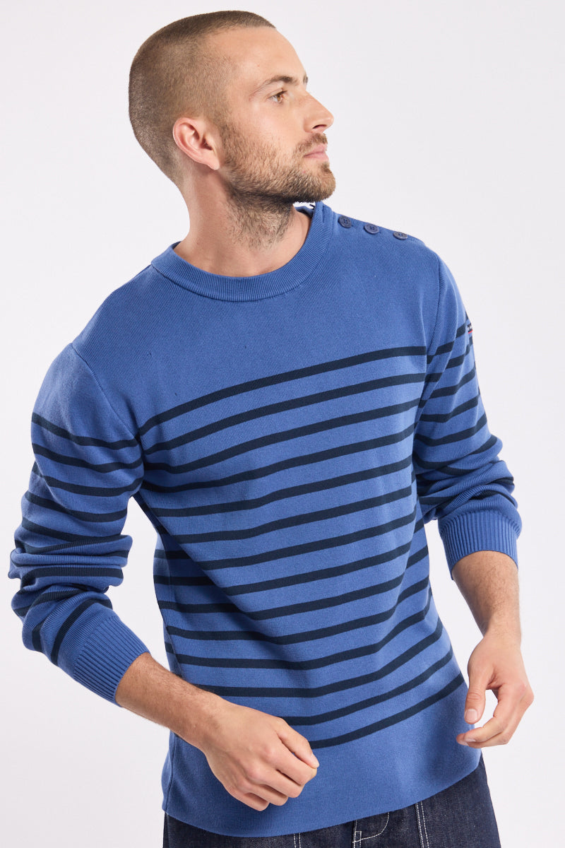 pull-marin-ray-armor-lux-homme-coton-col-rond image 4