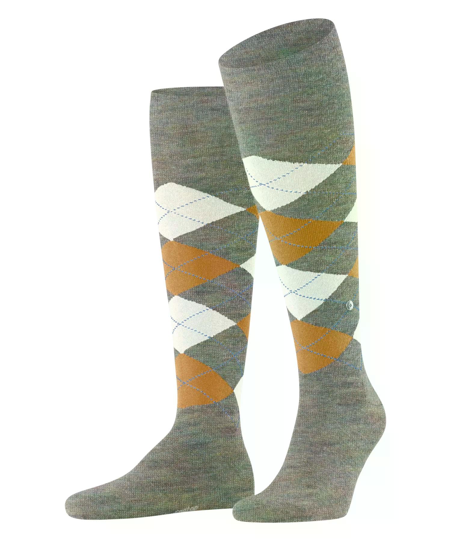burlington-edinburgh-chaussettes-homme-laine-vierge-argyle-respirant image 7
