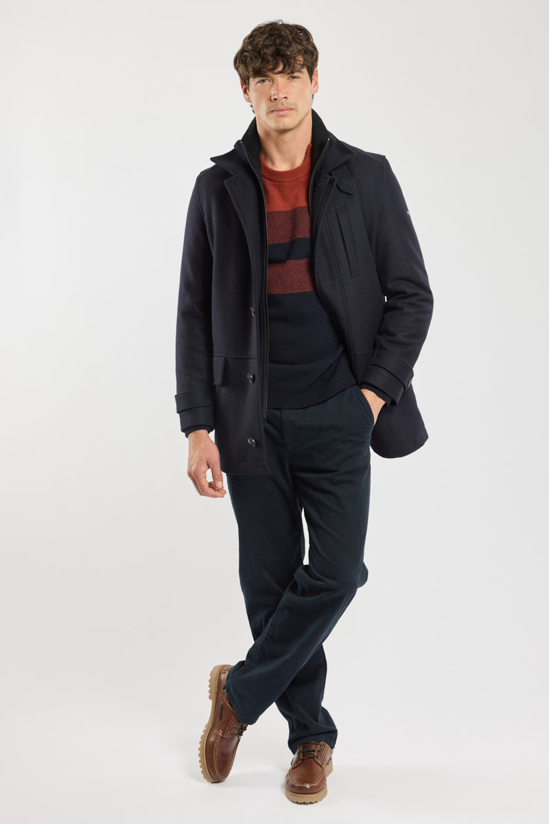 armor-lux-manteau-parementure-homme-drap-de-laine-80-laine image 3