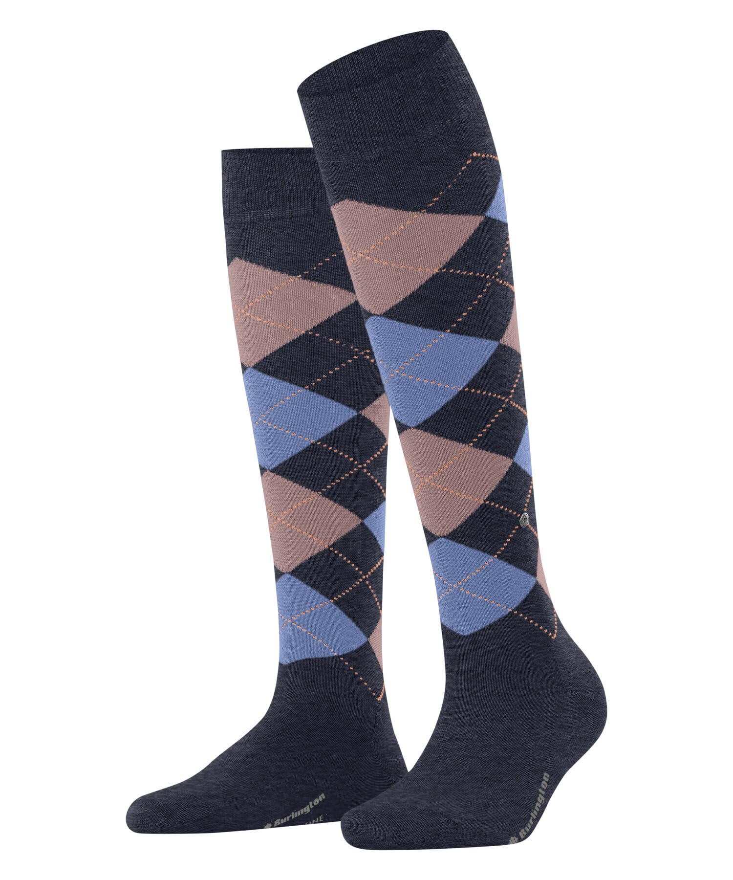 burlington-chaussettes-marylebone-femme-laine-bleu-marine image 1