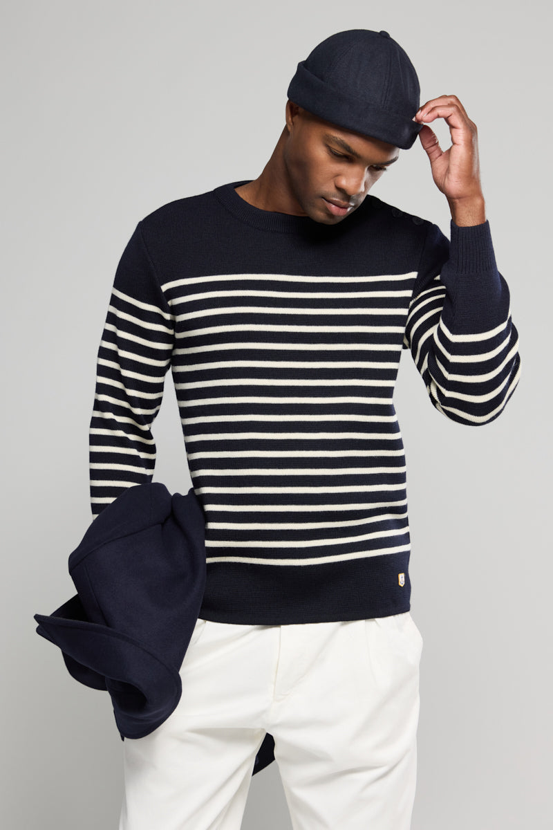 armor-lux-pull-marin-ray-mol-ne-homme-100-laine-2 image 1
