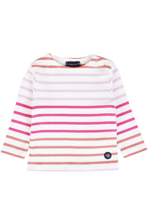armor-lux-amiral-marini-re-b-b-trois-couleurs-ray-e-coton-pais image 2
