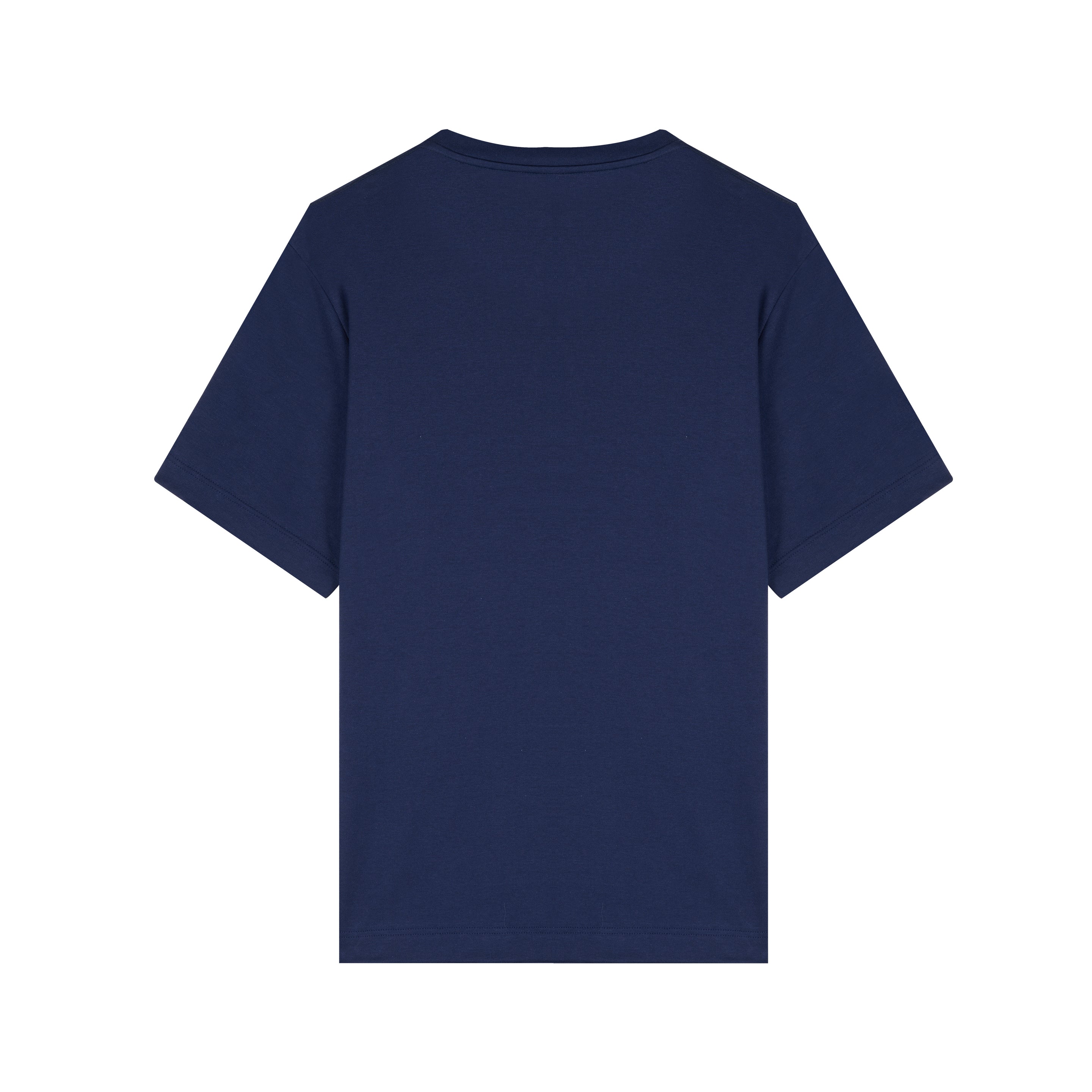 atelier-tuffery-t-shirt-homme-100-coton-bio-bleu-marine-coupe-droite image 3