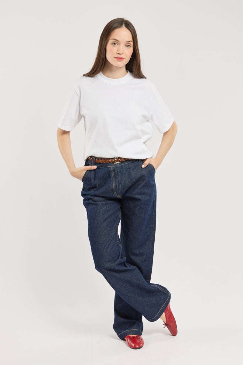 armor-lux-t-shirt-uni-h-ritage-coton-pais-215g image 3