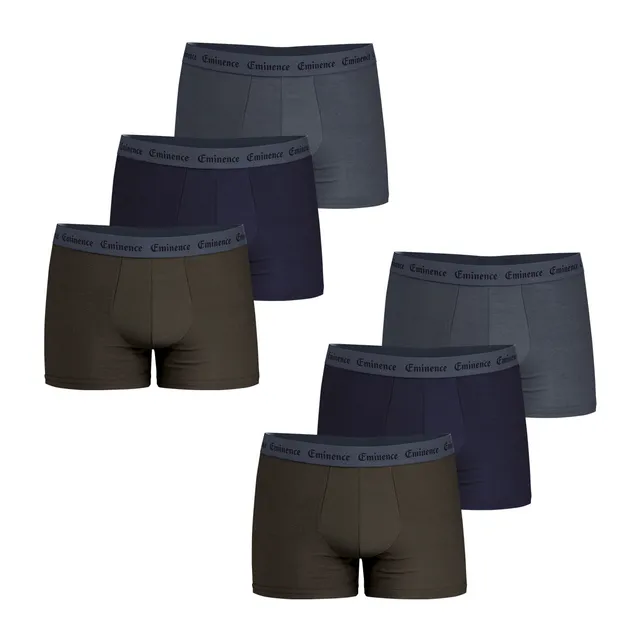 eminence-allure-lot-de-6-boxers-homme-coton-stretch image 1