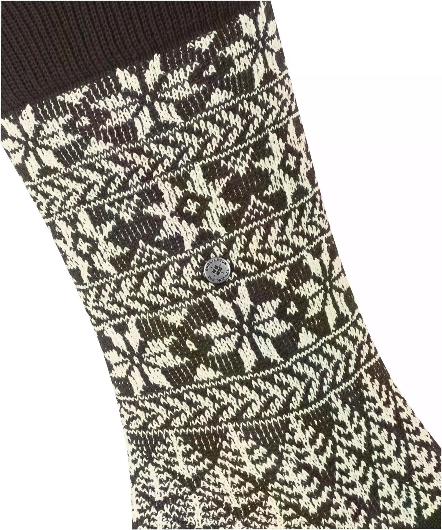 burlington-x-mas-chaussettes-homme-laine-coton-motif-no-l image 3