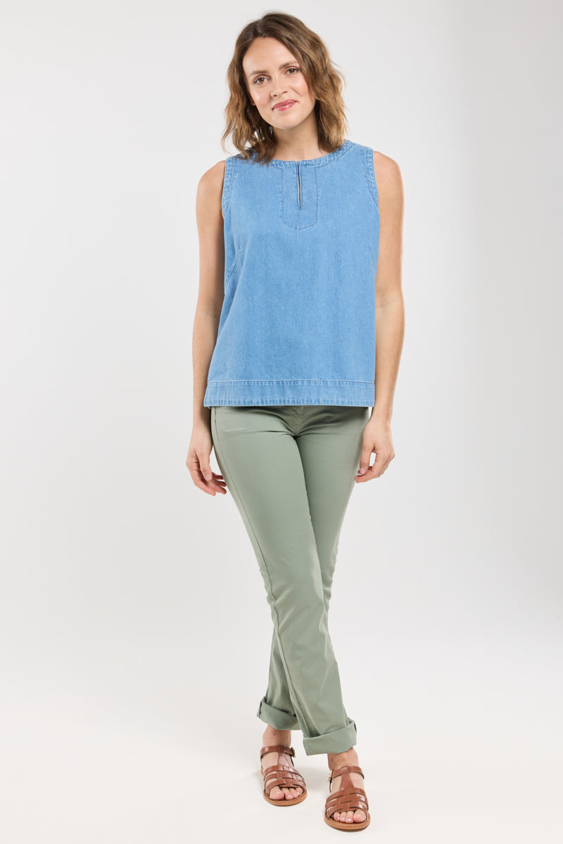 armor-lux-h-ritage-pantalon-femme-coupe-droite-coton-stretch image 1