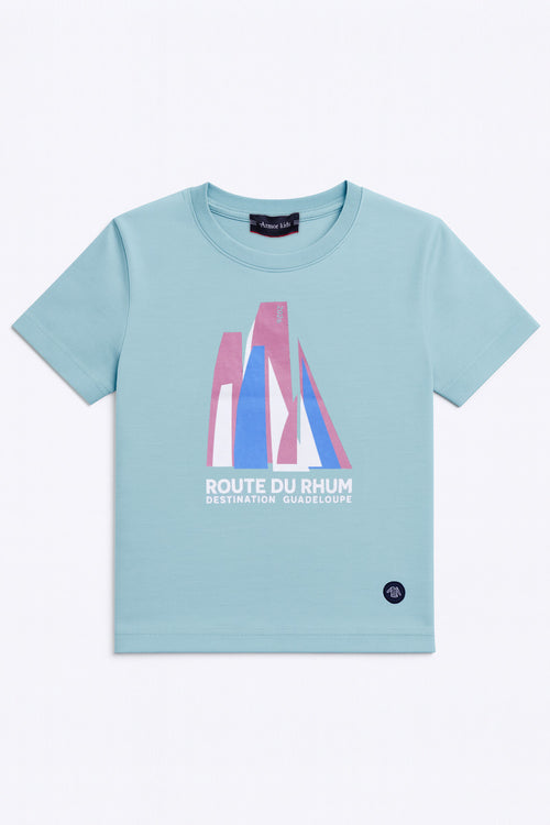 armor-lux-route-du-rhum-t-shirt-enfant-100-coton image 2