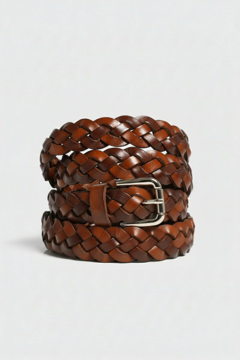 armor-lux-ceinture-tress-e-femme-cuir-bovin-pleine-fleur-2-cm image 1