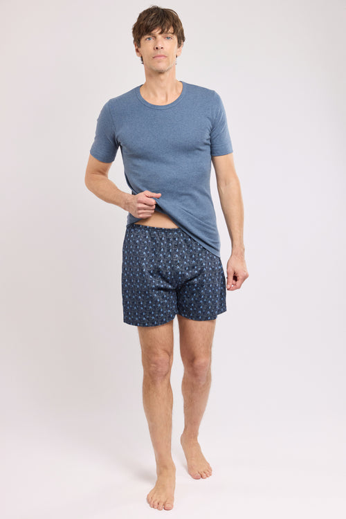 armor-lux-boxer-homme-rayures-coton-bio-respirant image 4