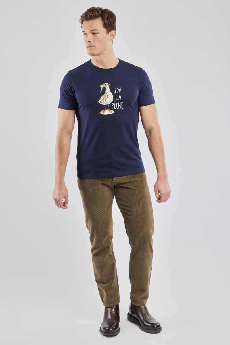 armor-lux-h-ritage-t-shirt-homme-j-ai-la-p-che-coton-l-ger-160g image 3