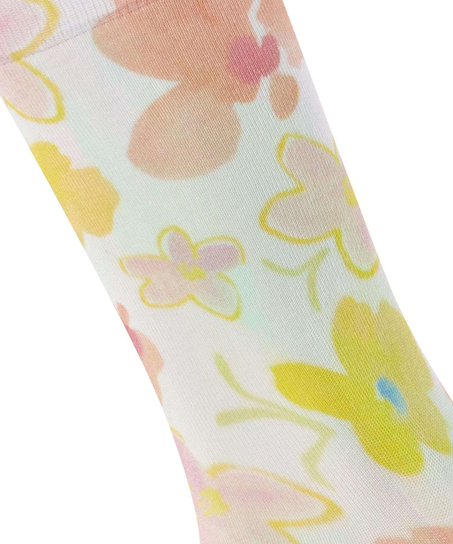 burlington-garden-bloom-chaussettes-femme-coton-respirant-fleur image 3