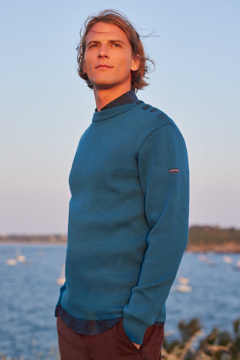 armor-lux-pull-marin-uni-fouesnant-laine-homme image 4