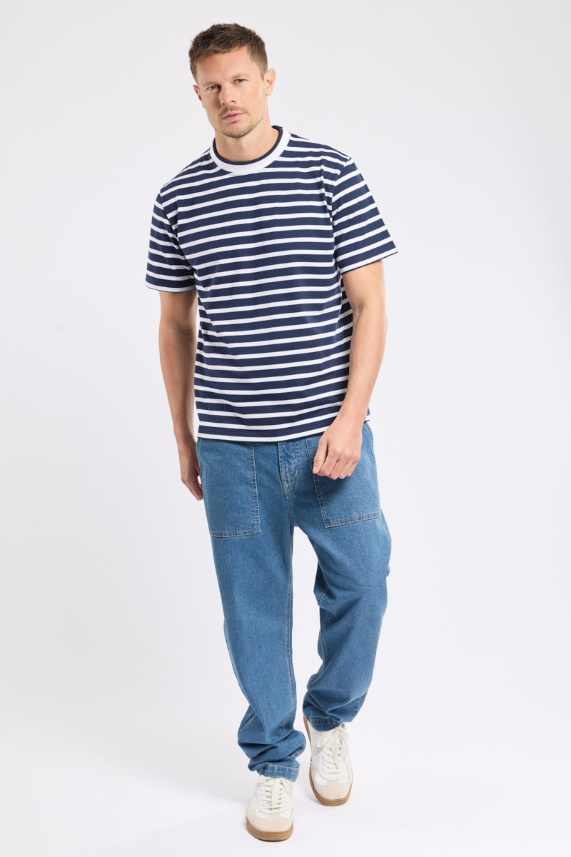 armor-lux-t-shirt-ray-homme-coton-bio-jersey-210g-h-ritage image 3