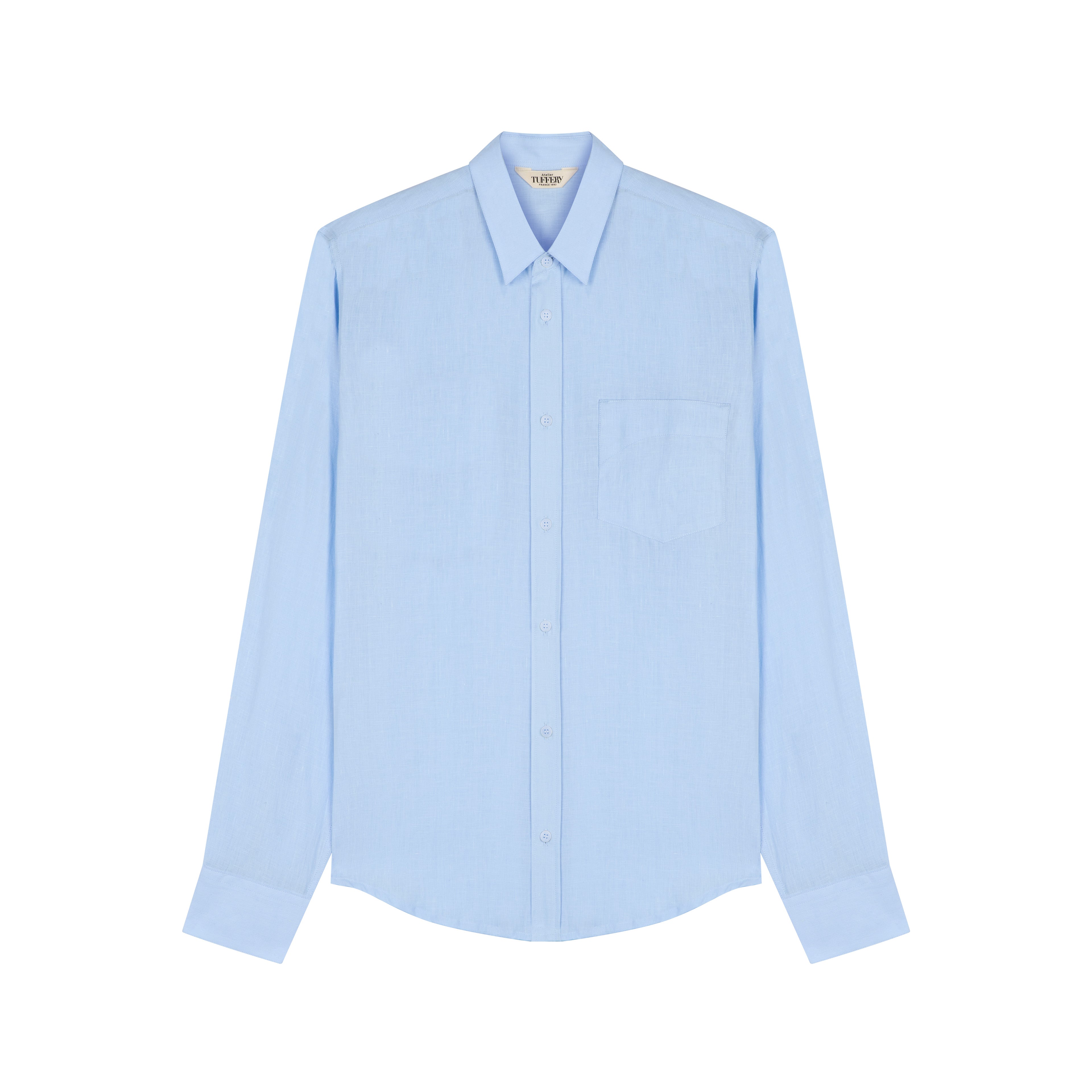 atelier-tuffery-aubrac-chemise-homme-lin-fran-ais-clair image 1