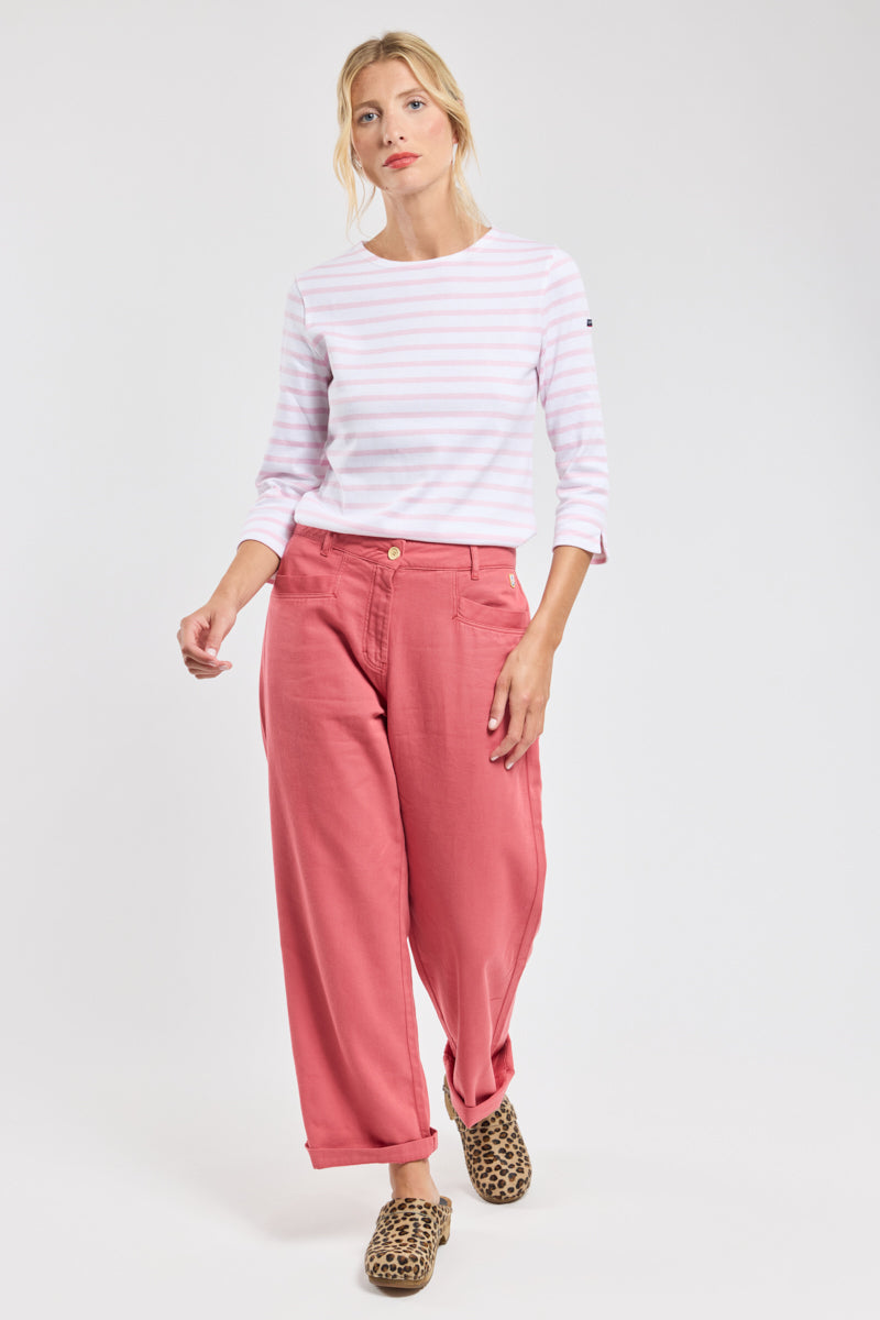 armor-lux-marini-re-femme-manches-3-4-coton-rustique image 5