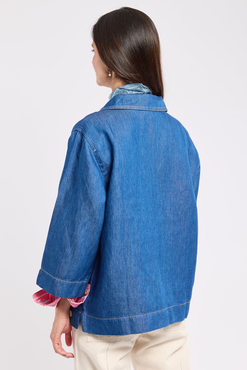 armor-lux-vareuse-heritage-denim-lyocell-lin image 5