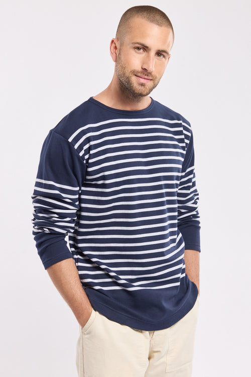 armor-lux-marini-re-homme-coton-bross-interlock-amiral image 3