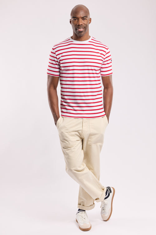 armor-lux-morgat-t-shirt-marin-homme-manches-courtes-coton image 4