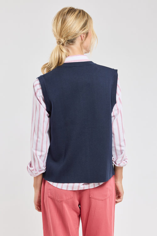armor-lux-mec-mor-gilet-sans-manches-femme-en-coton image 7
