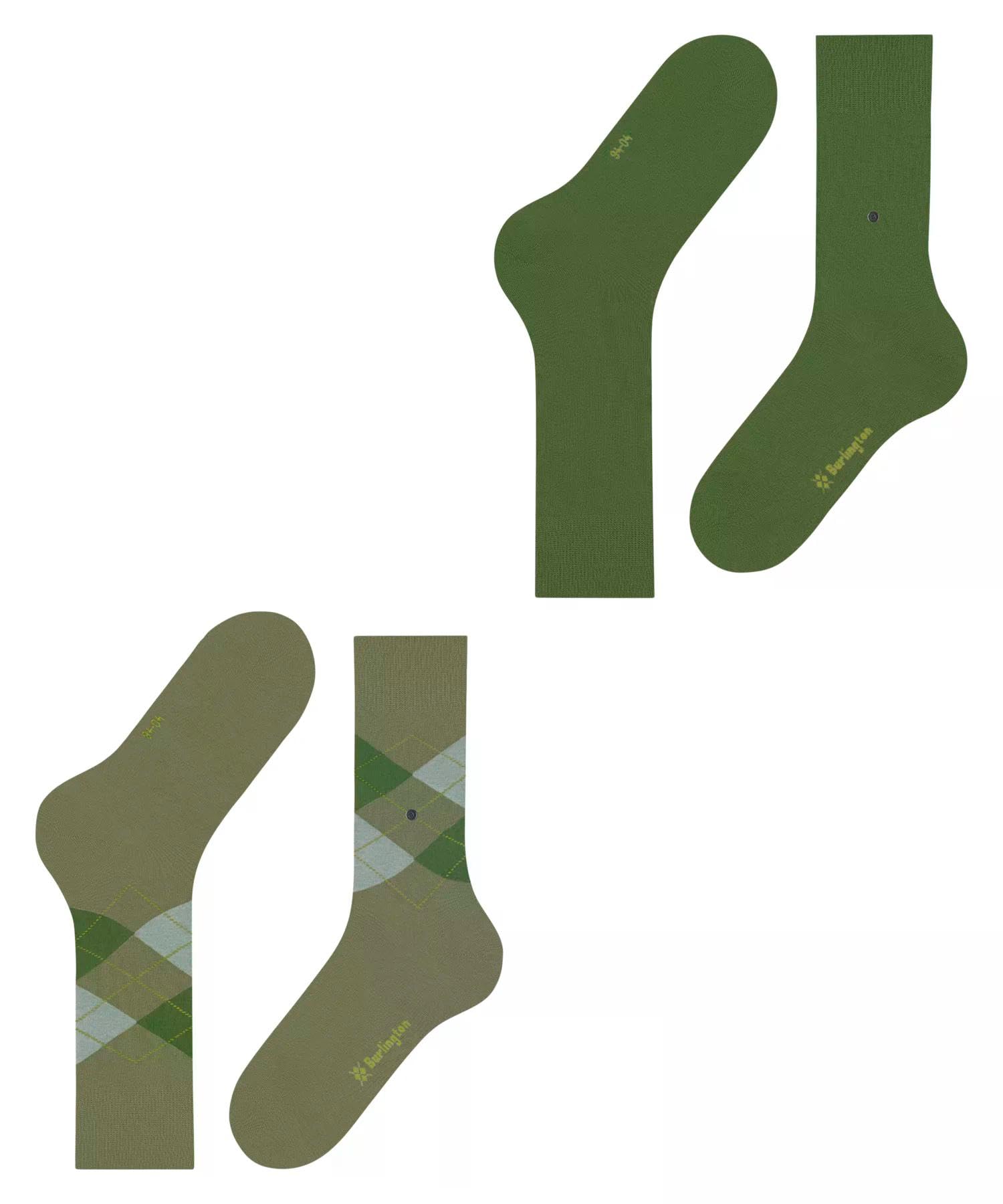 burlington-everyday-argyle-mix-2-pack-chaussettes-homme-coton-respirant image 5