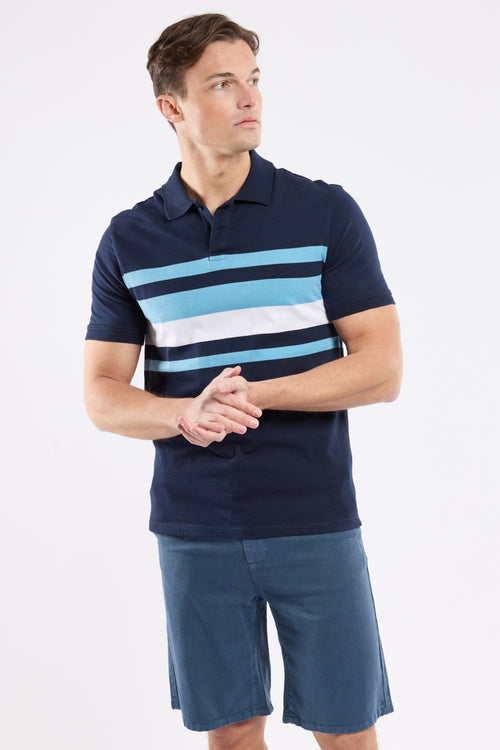 armor-lux-deauville-polo-bicolore-homme-coton-l-ger-2 image 2